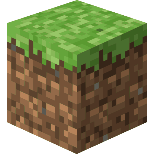 Minecraft server hosting logo